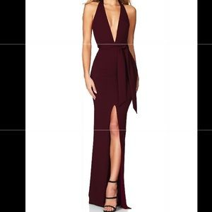 Nookie Dare Gown - Burgundy